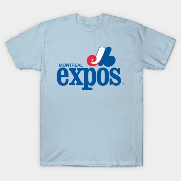 Les Expos de Montréal T-Shirt by capognad